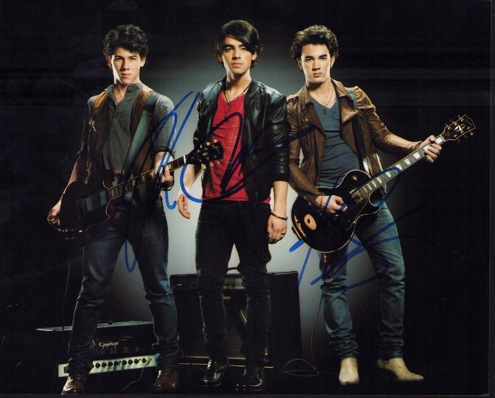 Jonas Brothers signed photograph (1 of 1)
