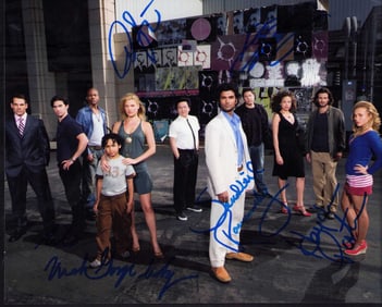 Heroes cast signed photograph