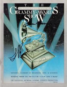 Grammy Program signed by winners