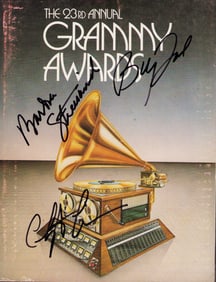23rd Grammy Awards program star signed