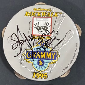 Grammy Tambourine signed