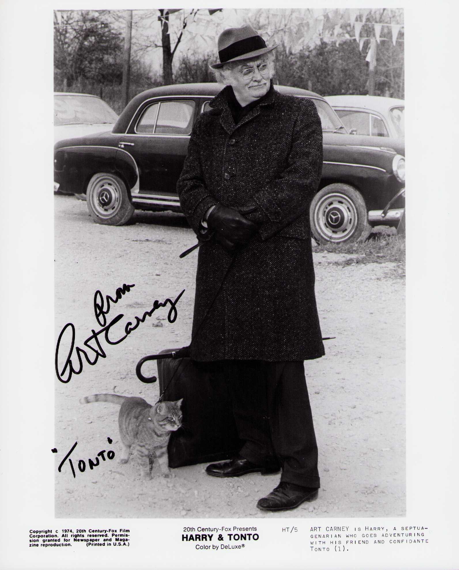 Art Carney signed photograph (1 of 1)