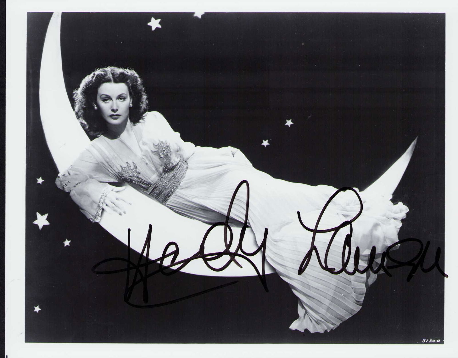 Hedy Lamarr signed photograph (1 of 1)