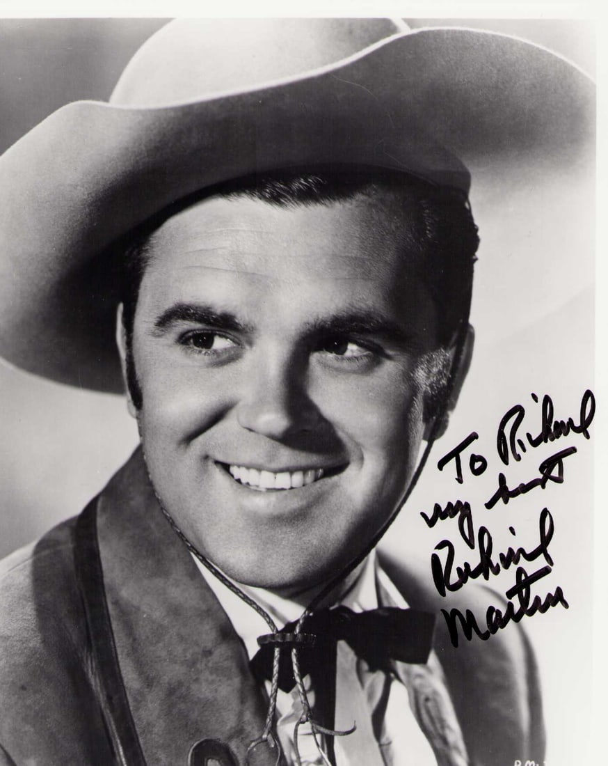 Richard Martin signed photograph: Character actor signed vintage 8x10 Certificate of AuthenticityEVERY item in this auction comes with at minimum a fully illustrated and serial numbered COA signed by the worlds leading authenticator i