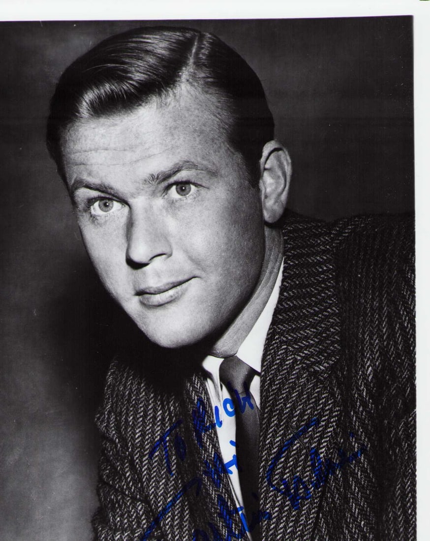 Martin Milner signed photograph (1 of 1)