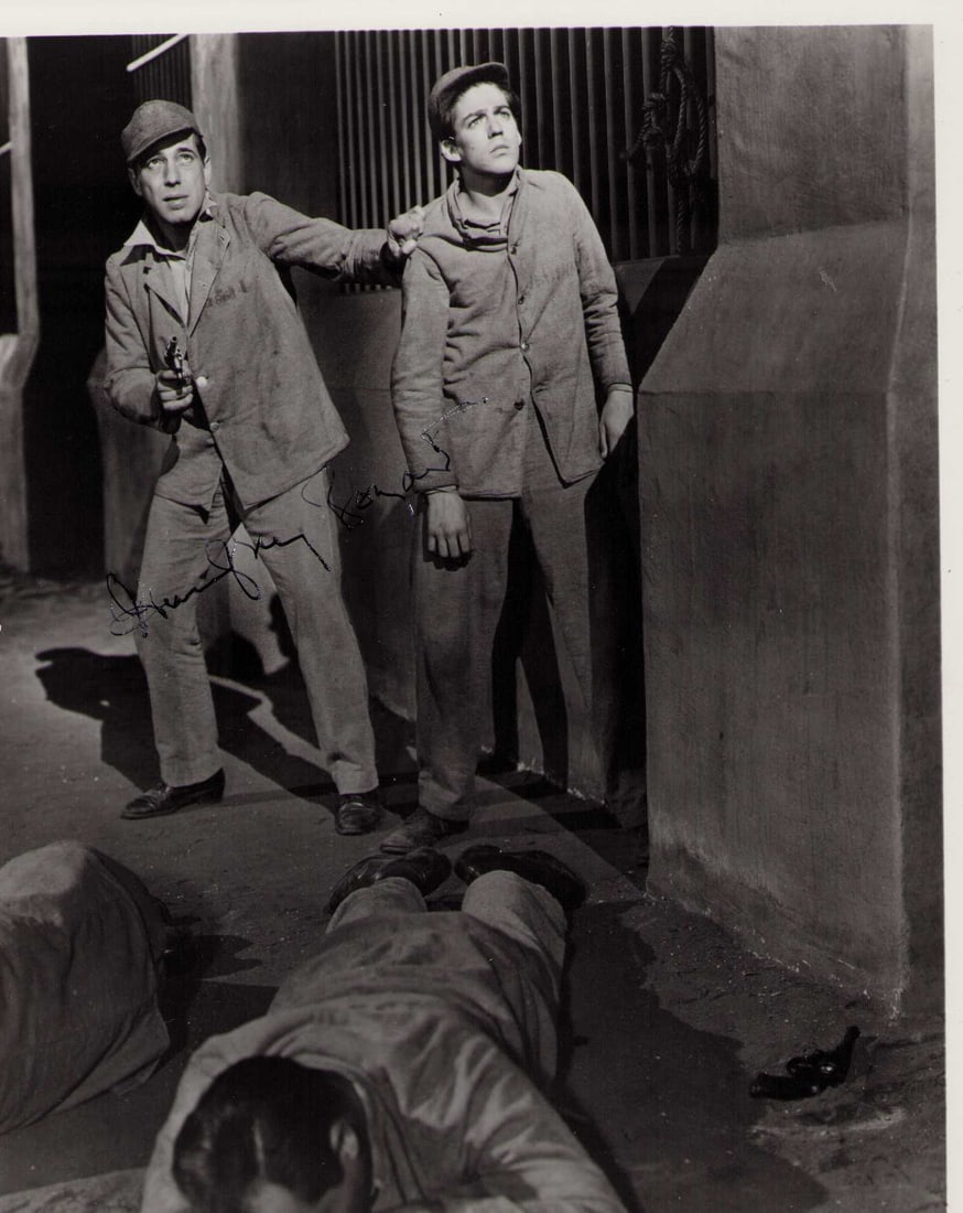 Humphrey Bogart signed photograph: An original still from unknown film signed in foountain pen ink nice Certificate of AuthenticityEVERY item in this auction comes with at minimum a fully illustrated and serial numbered COA signed