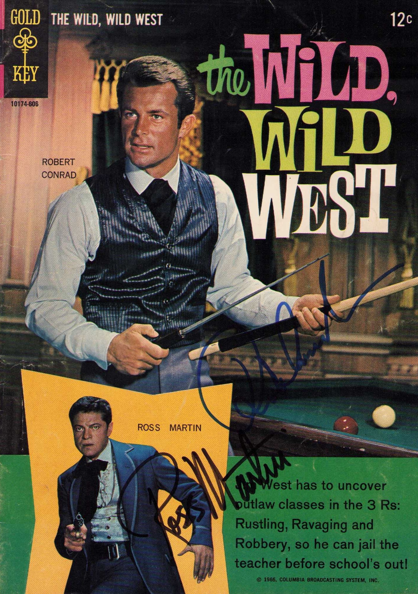 Wild Wild West cast signed comic book (1 of 1)