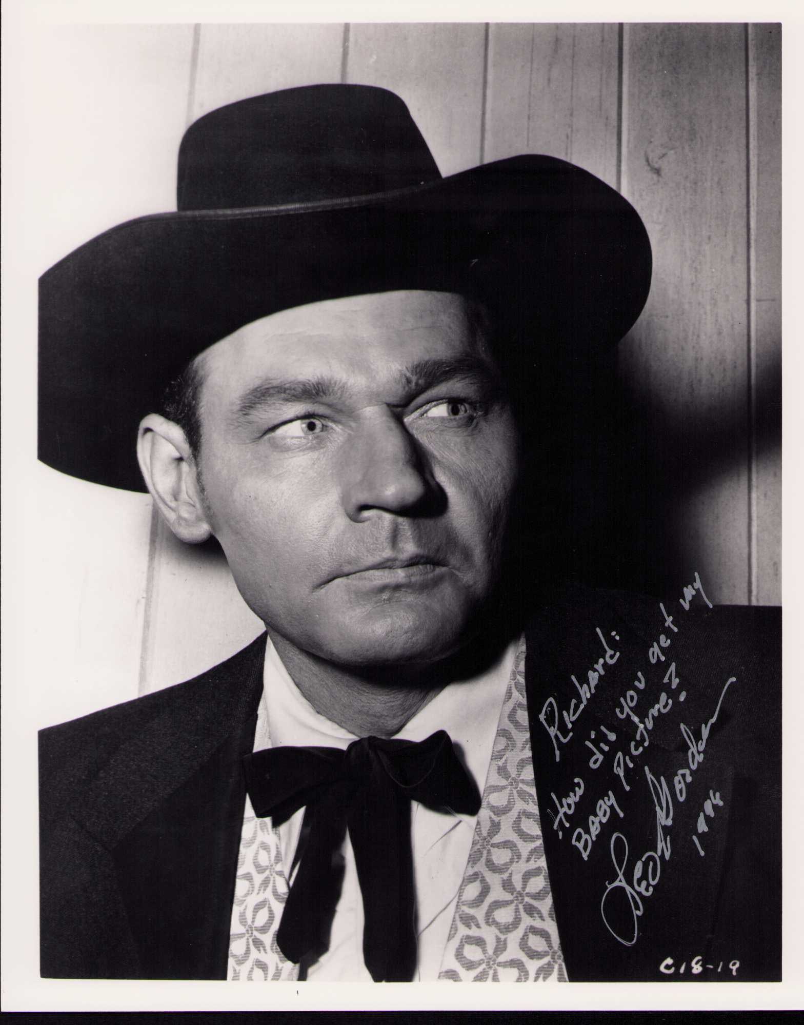 Leo Gordan signed photograph (1 of 1)