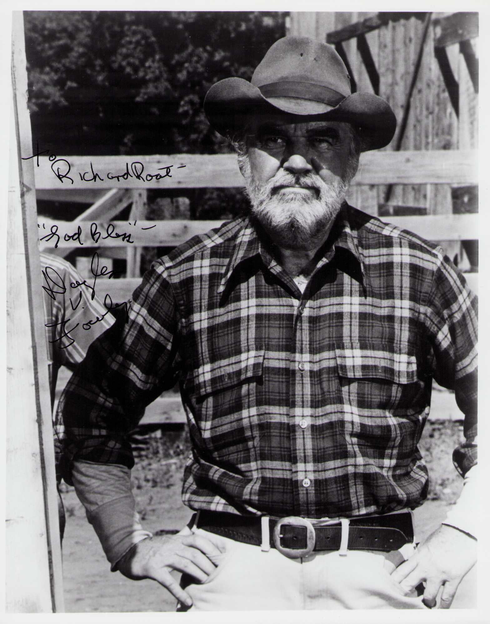 Douglas Fowley signed photograph (1 of 1)