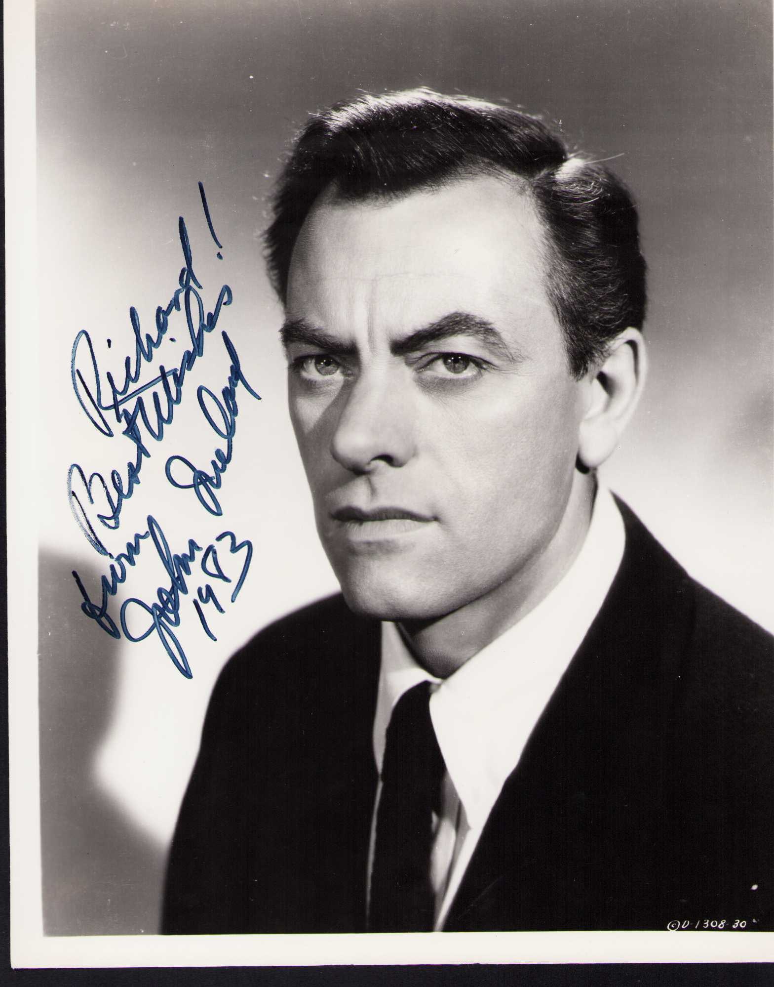 John Ireland signed photograph (1 of 1)