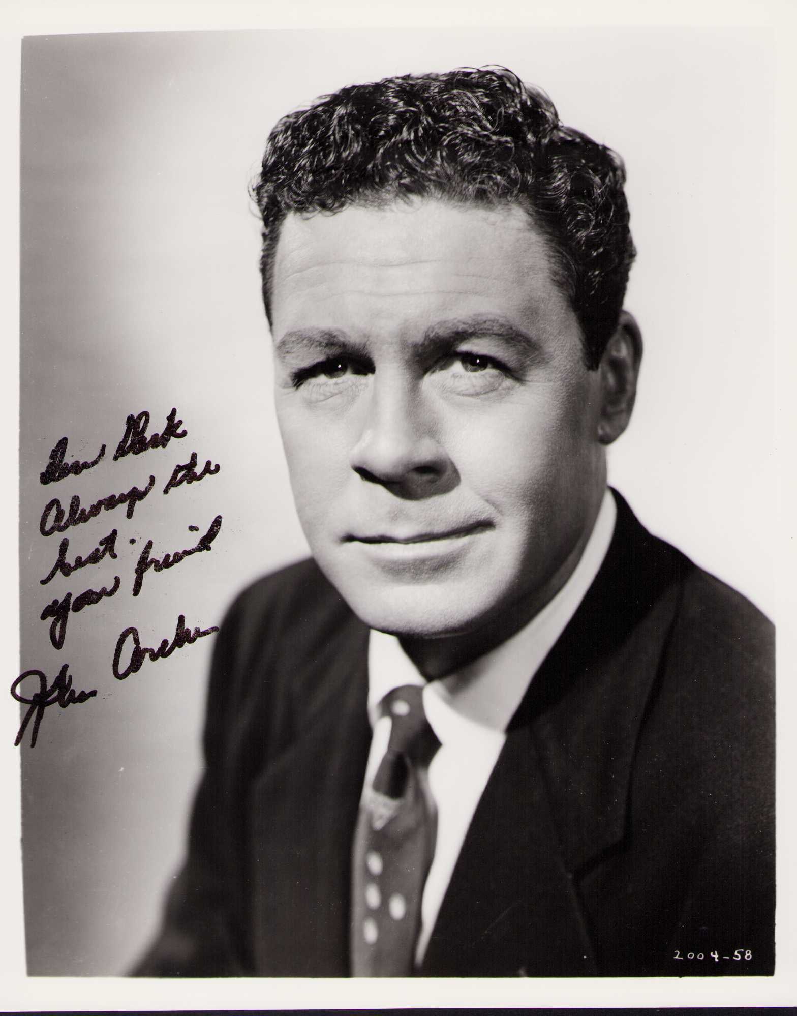John Archer signed photograph (1 of 1)