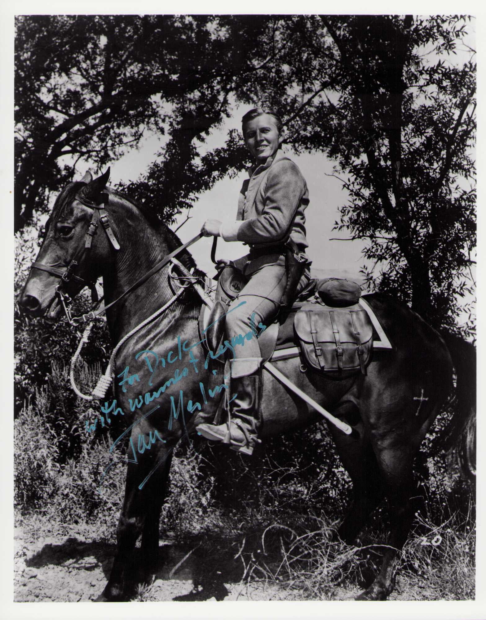 Jan Merlin signed photograph (1 of 1)
