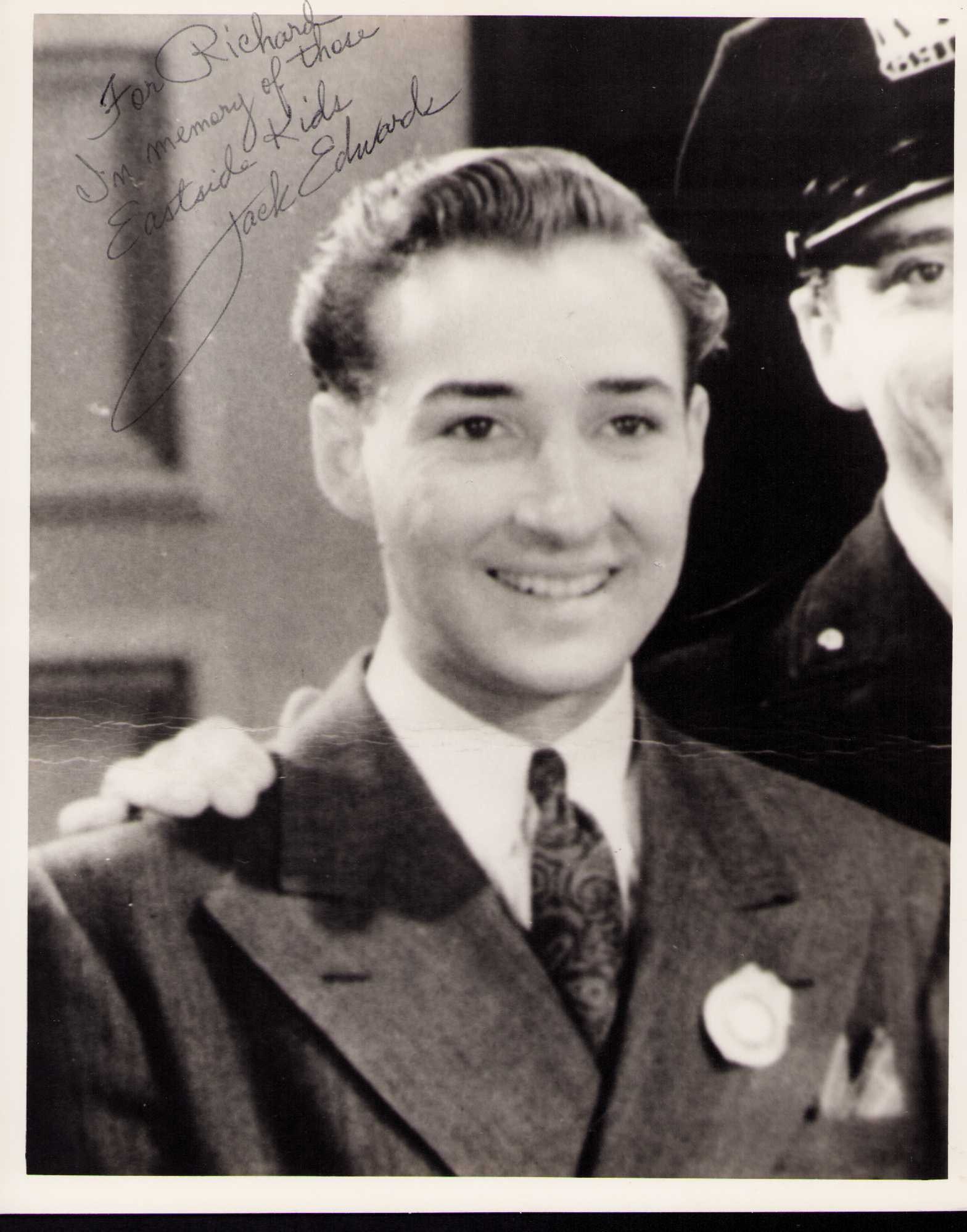 Jack Edwards signed photograph (1 of 1)