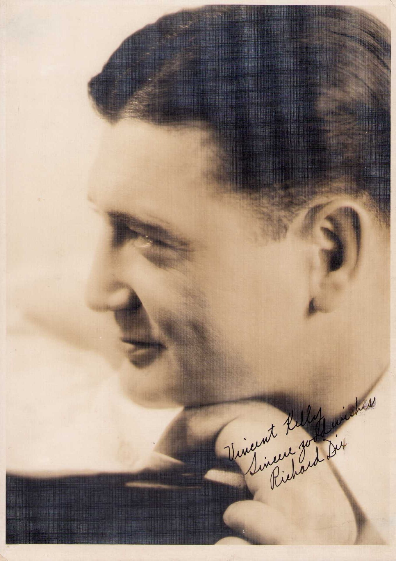 Richard Dix signed photograph (1 of 1)