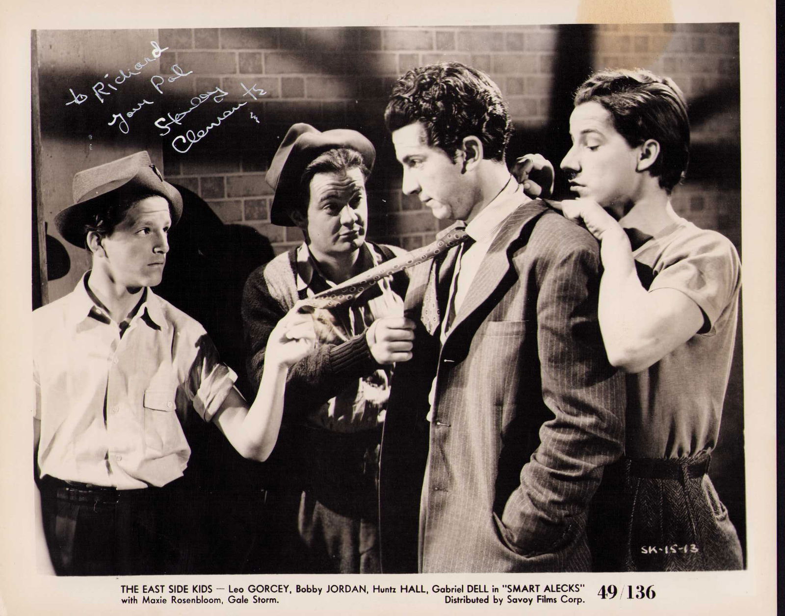 Stanley Clements signed photograph (1 of 1)