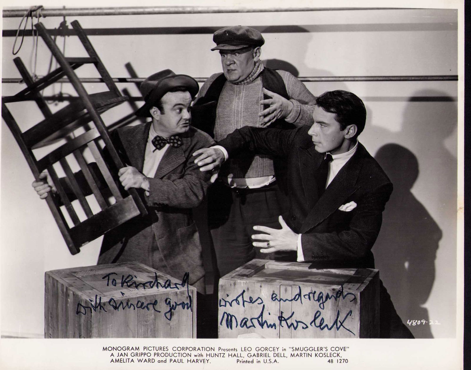 Martin Kosleck signed photograph (1 of 1)