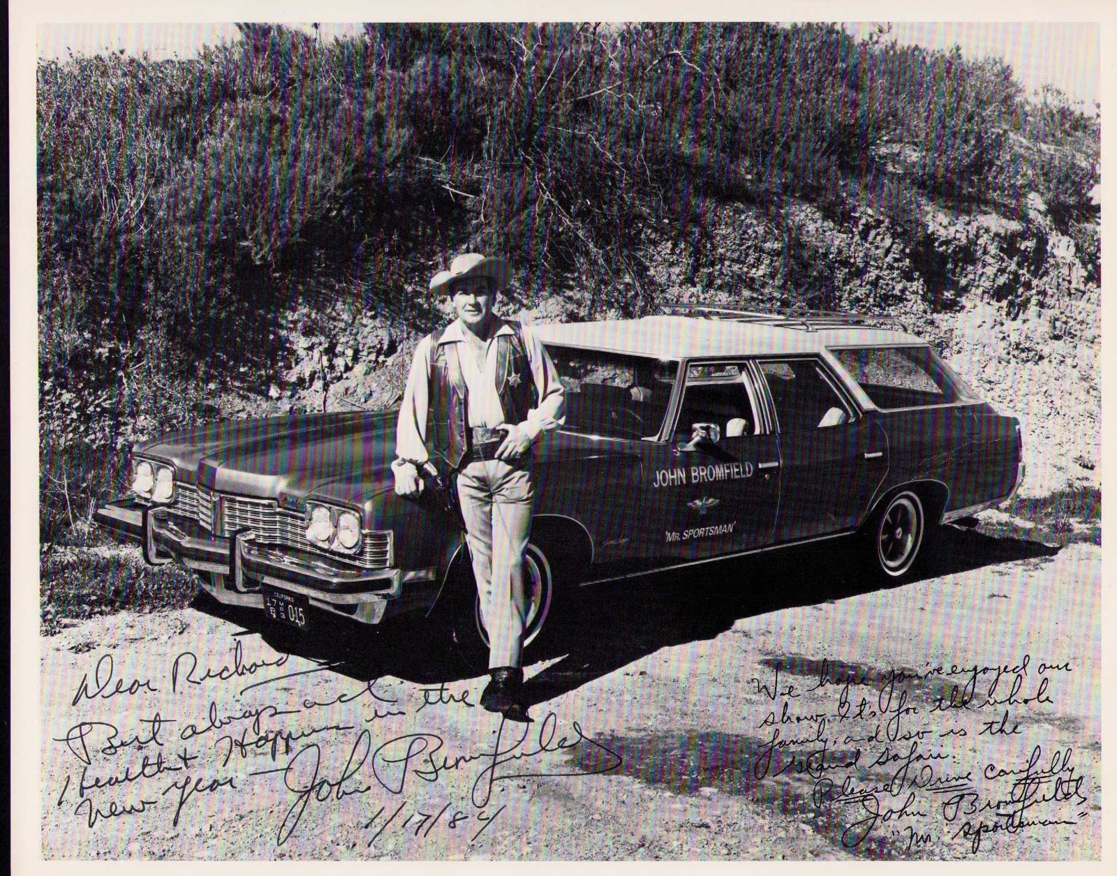 John Bromfield signed photograph (1 of 1)