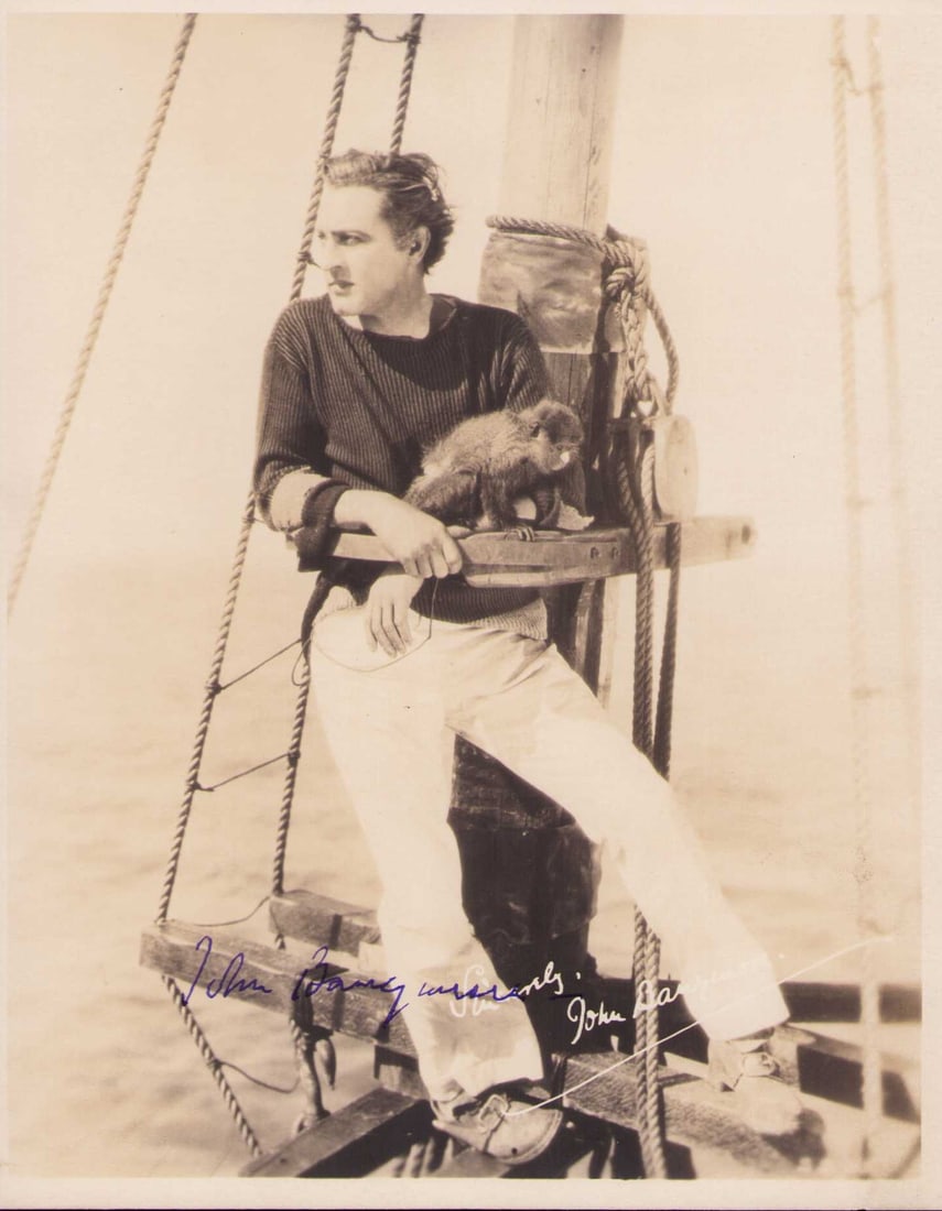 John Barrymore signed photograph (1 of 1)