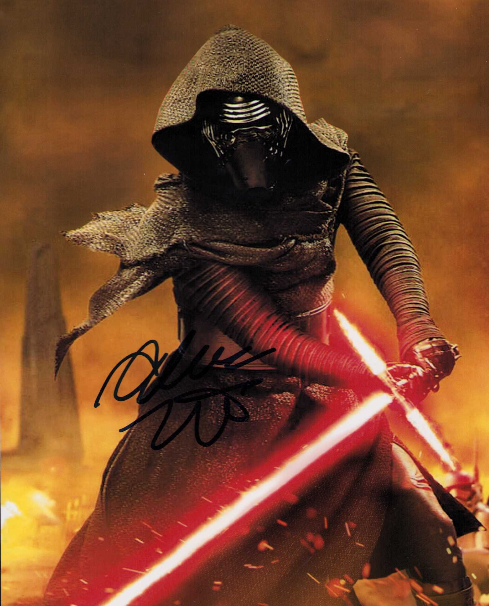 Adam Driver signed Star Wars photograph (1 of 1)