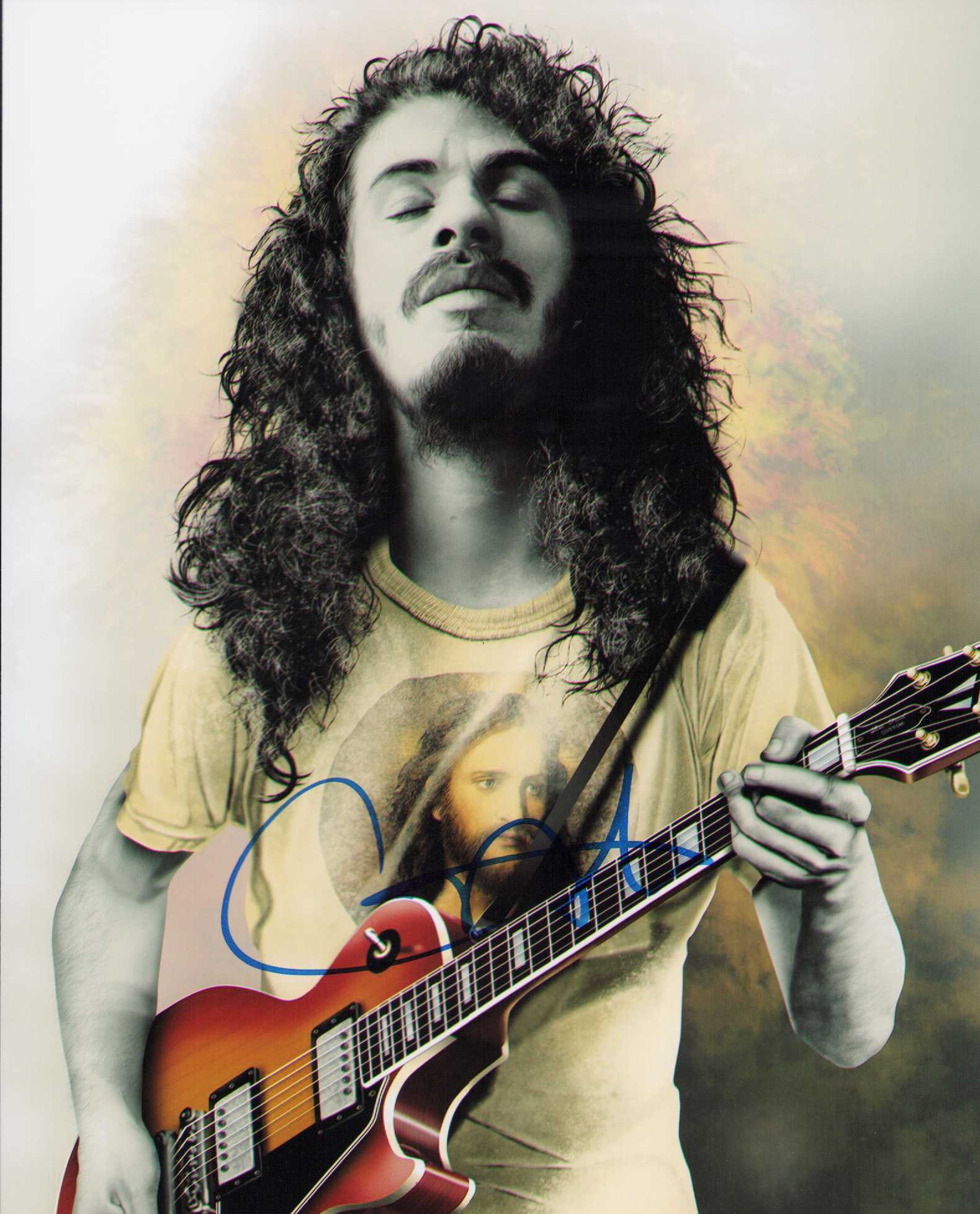 Carlos Santana signed photograph (1 of 1)
