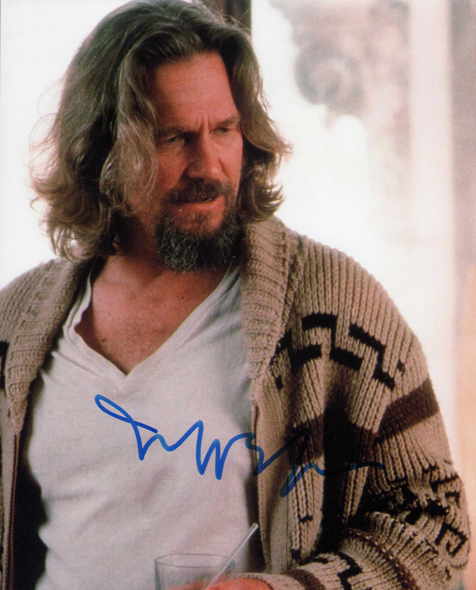 Jeff Bridges signed photograph (1 of 1)