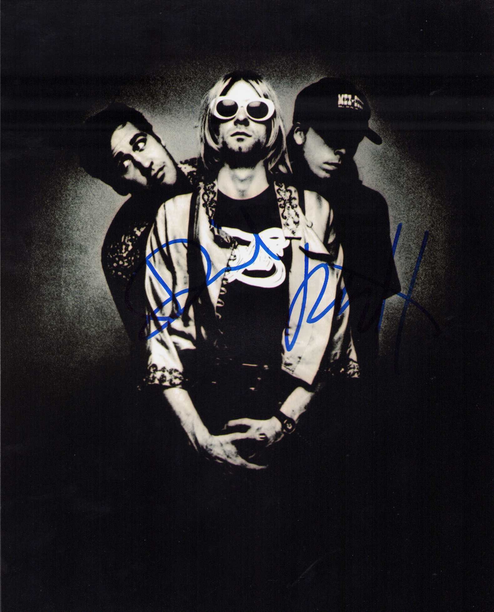 Nirvana signed photograph (1 of 1)
