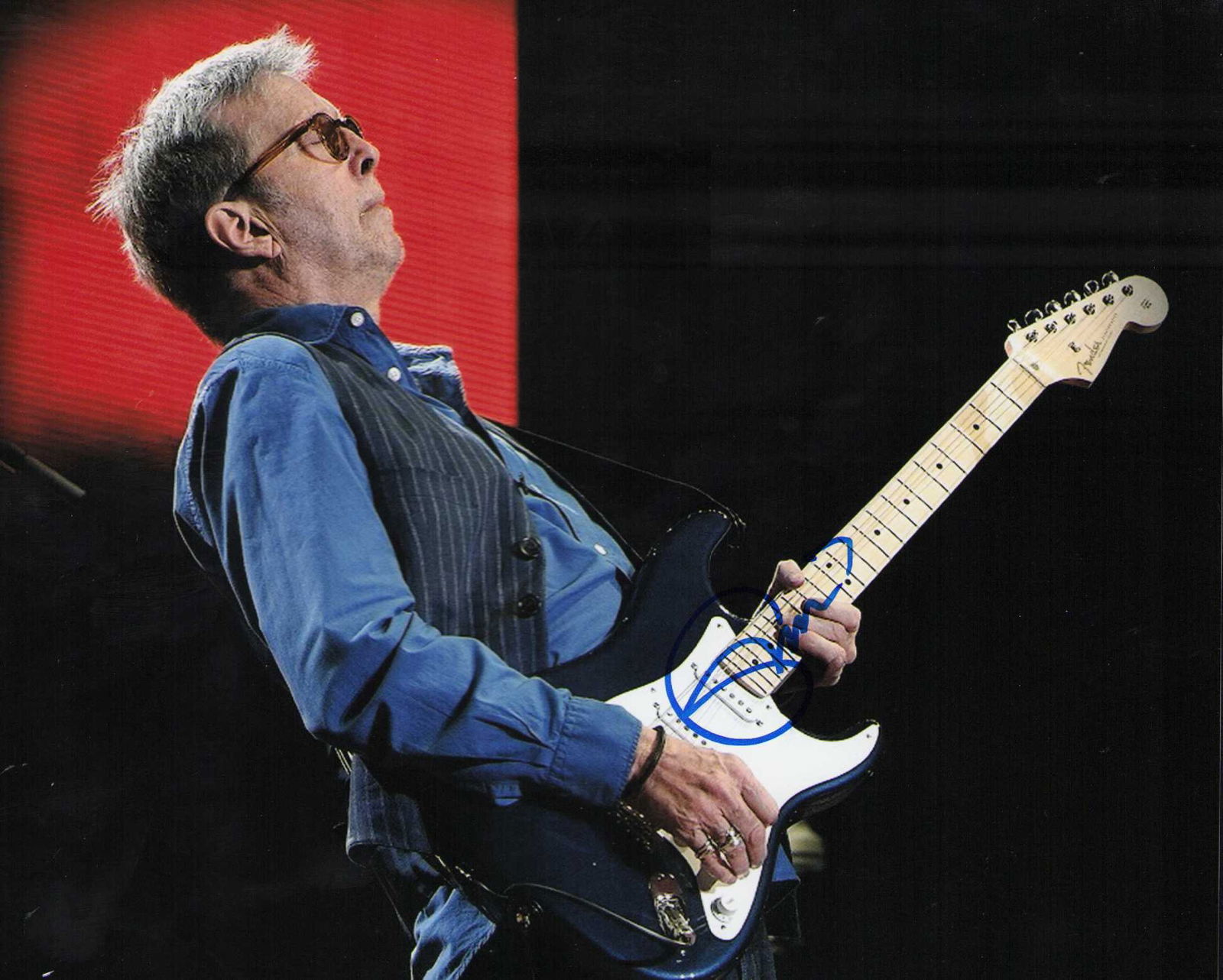 Eric Clapton signed photograph (1 of 1)