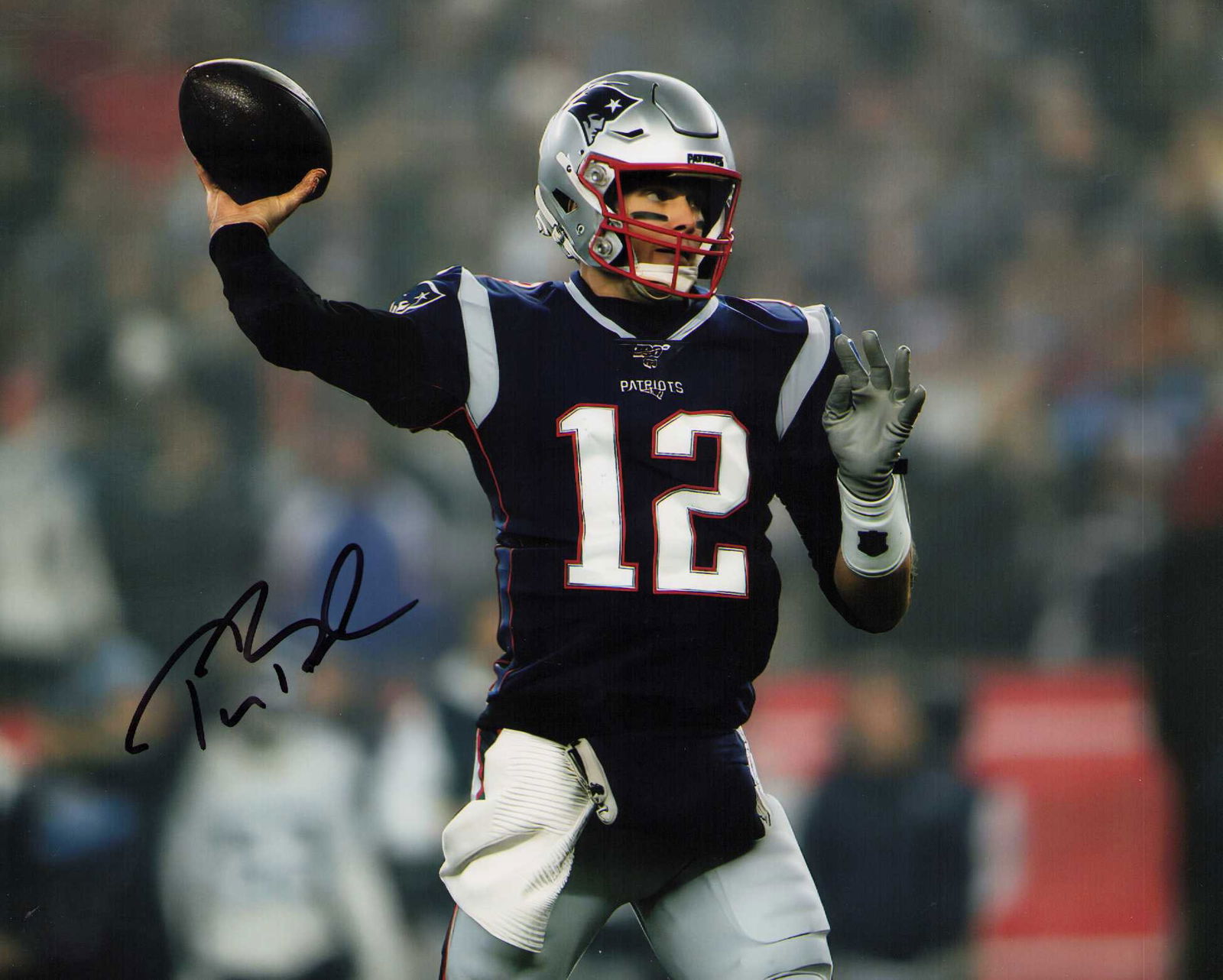 Tom Brady signed photograph (1 of 1)