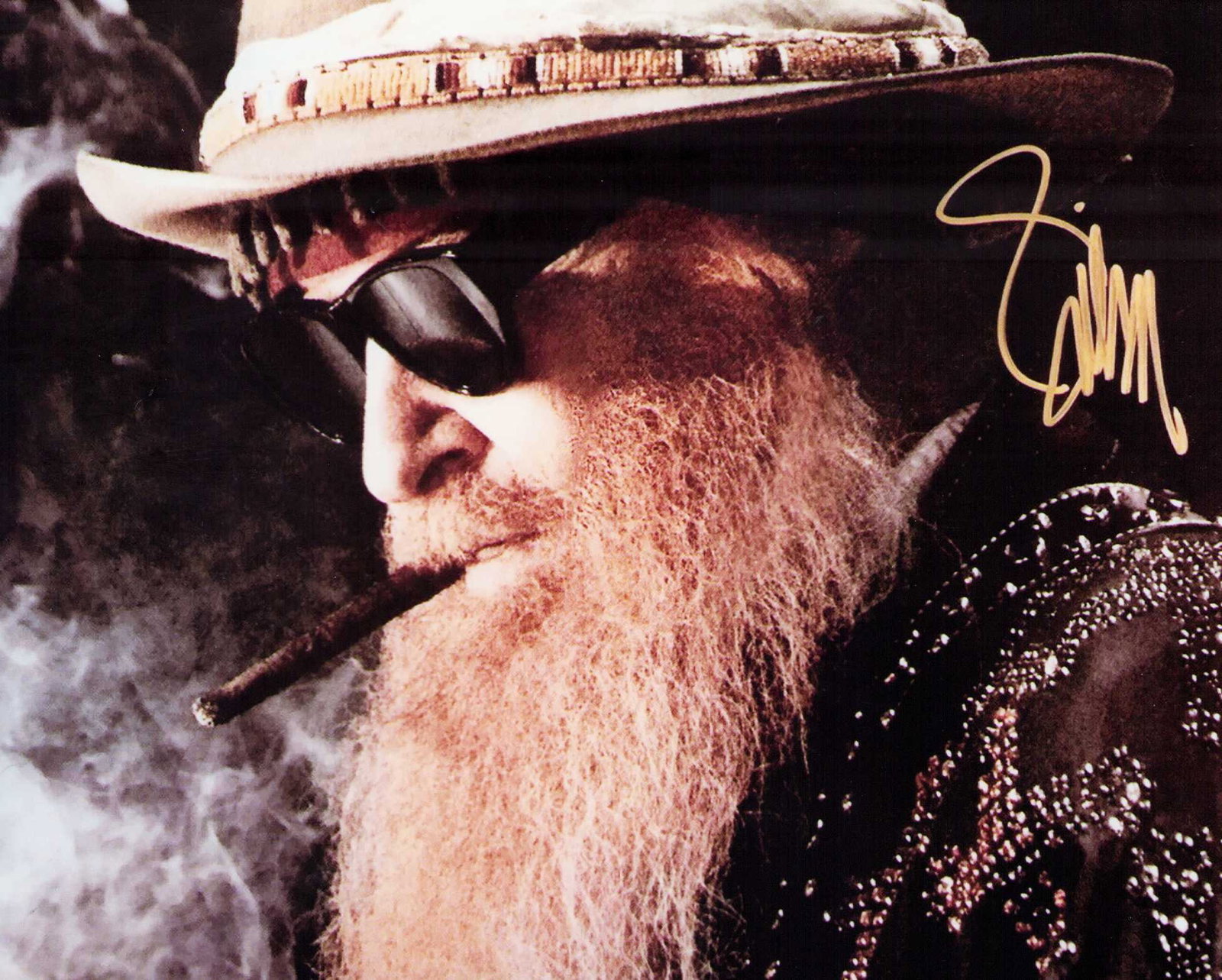 Billy Gibbons signed ZZ Top photograph (1 of 1)