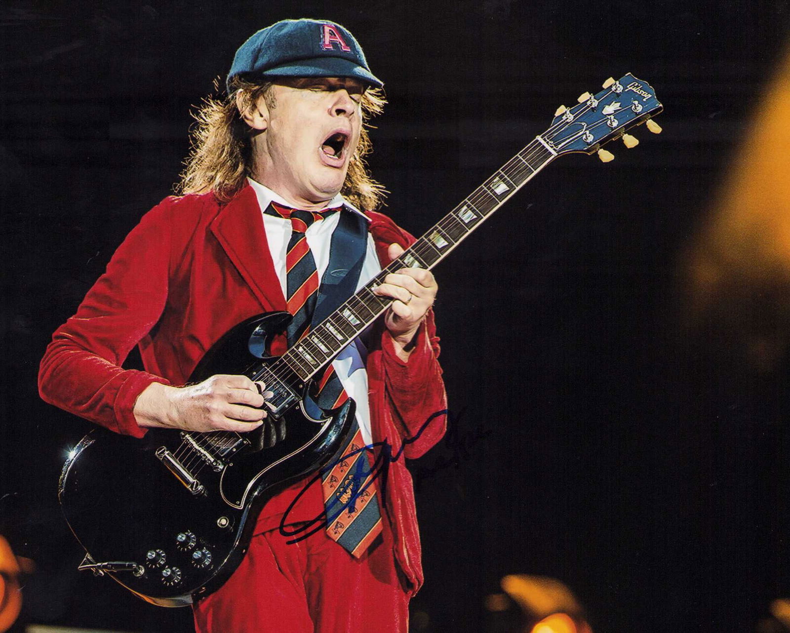 Angus Young signed photograph (1 of 1)