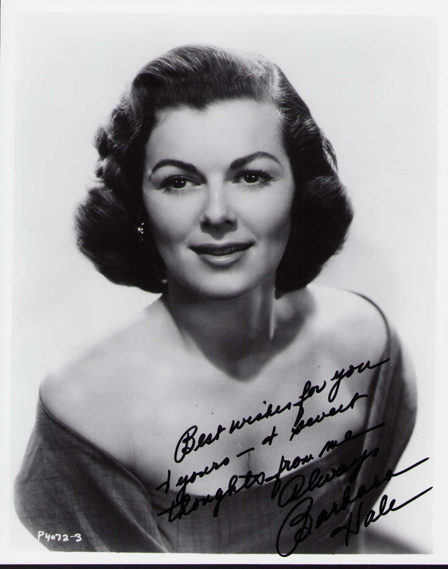 Barbara Hale signed photograph (1 of 1)