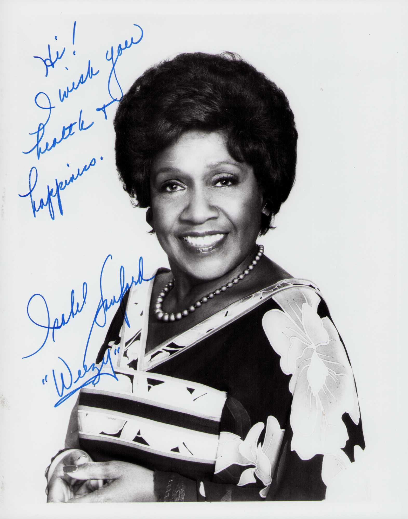 Isabel Sanford signed photograph (1 of 1)
