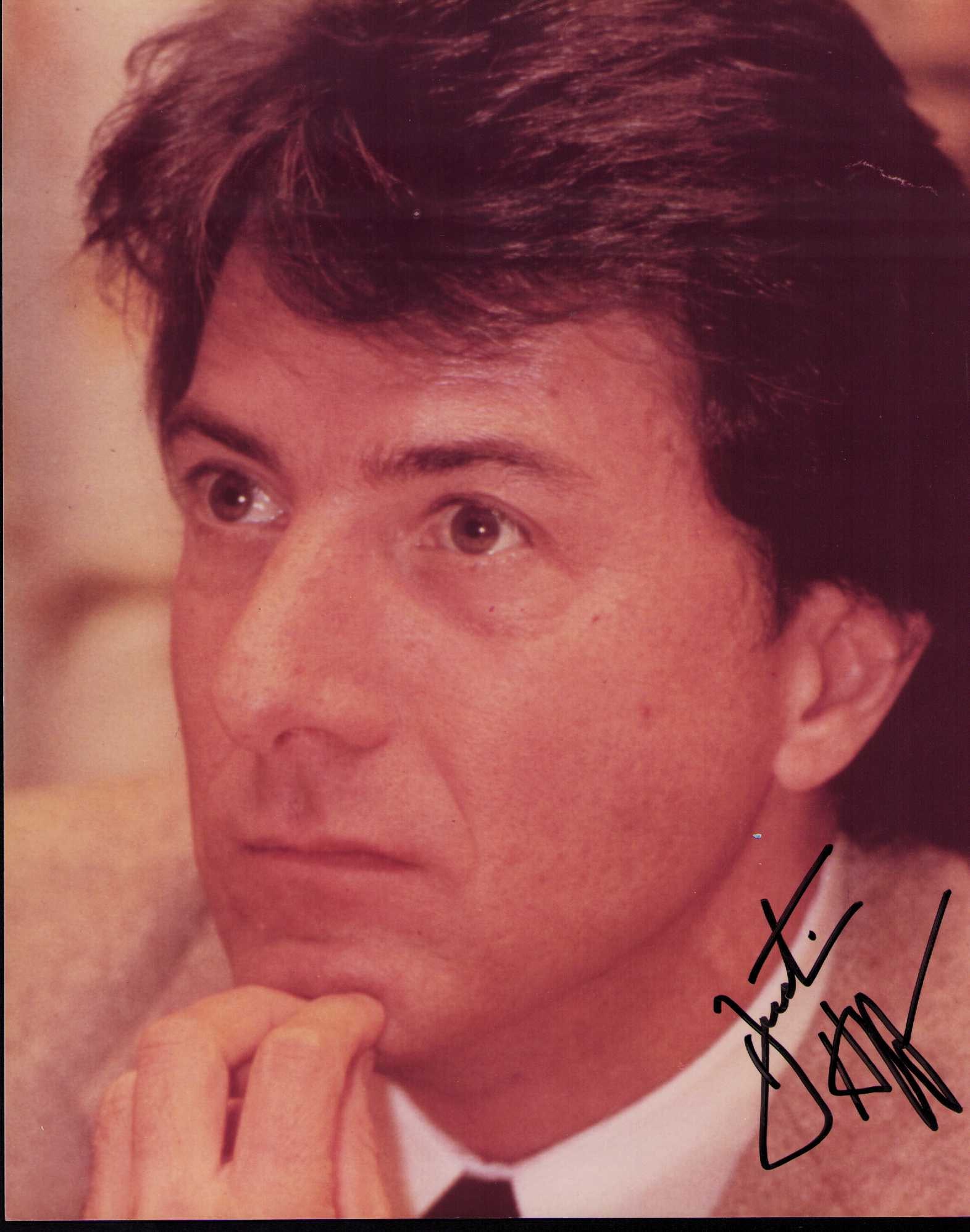 Dustin Hoffman signed photograph (1 of 1)