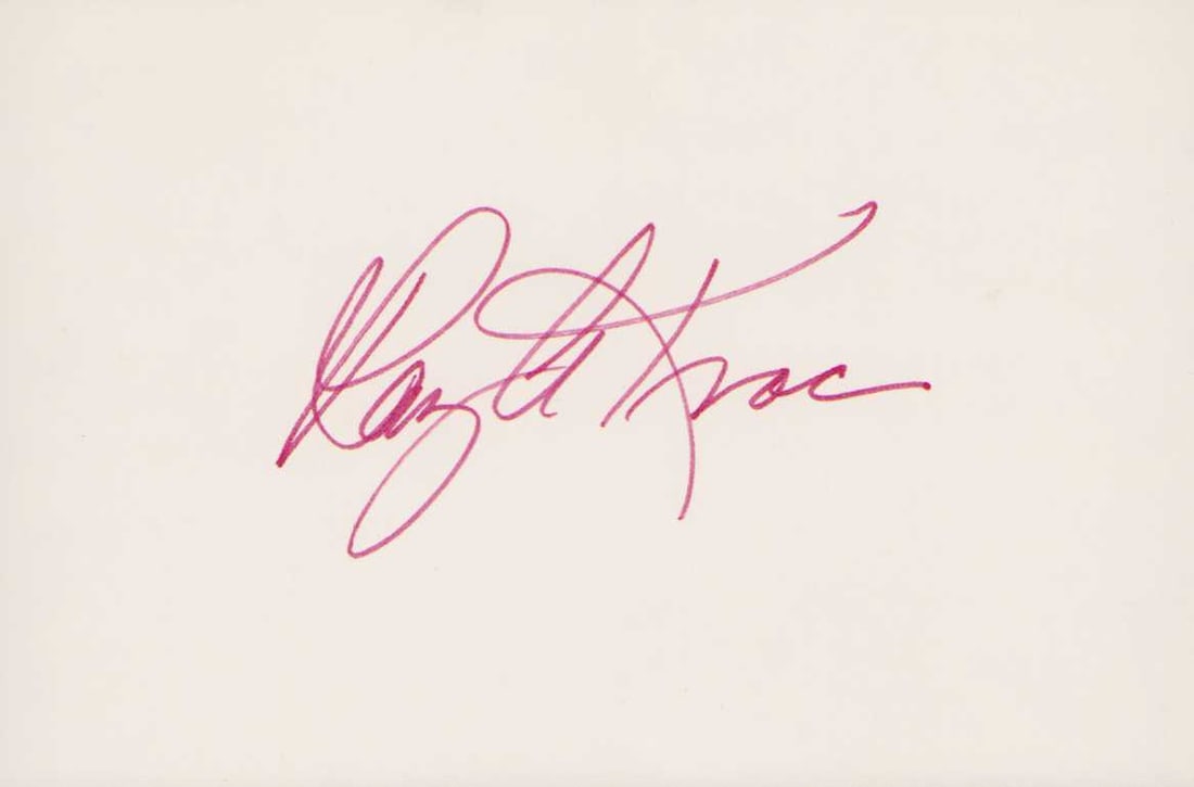 Ray Kroc signature (1 of 1)