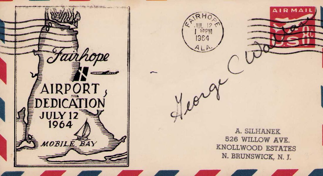George Wallace signed FDC (1 of 1)