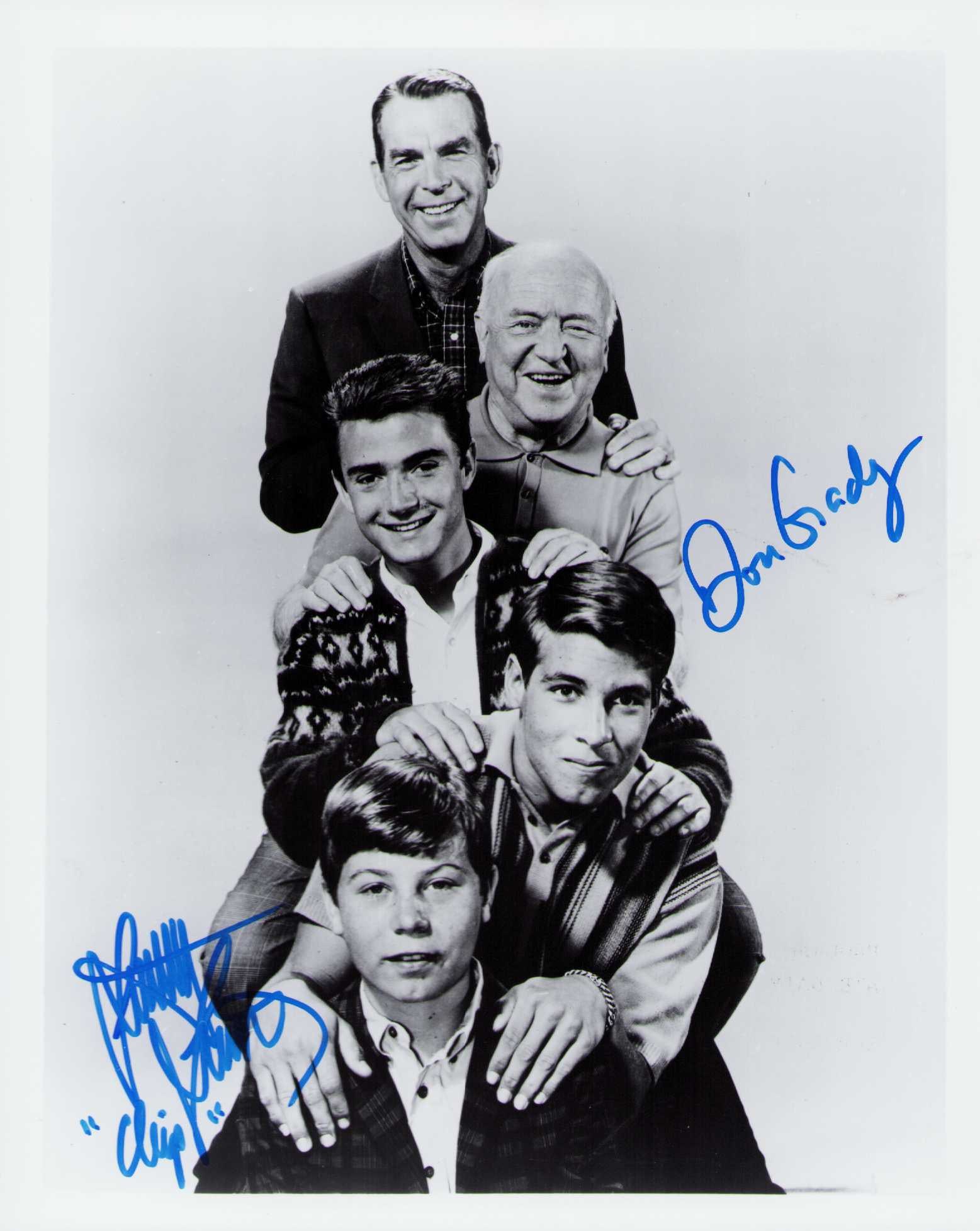 Stanley Livingston and Don Grady signed photograph (1 of 1)