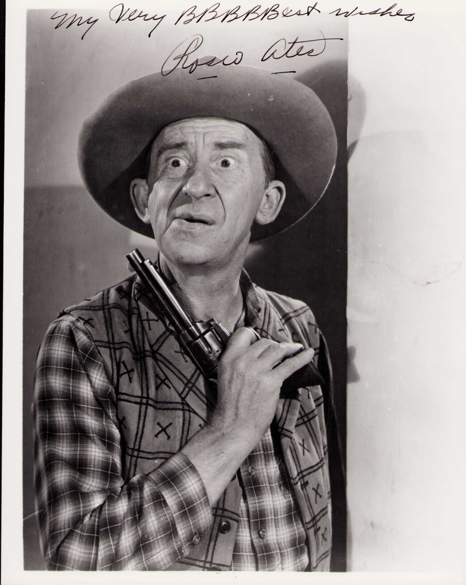 Roscoe Ates rare signed photograph (1 of 1)