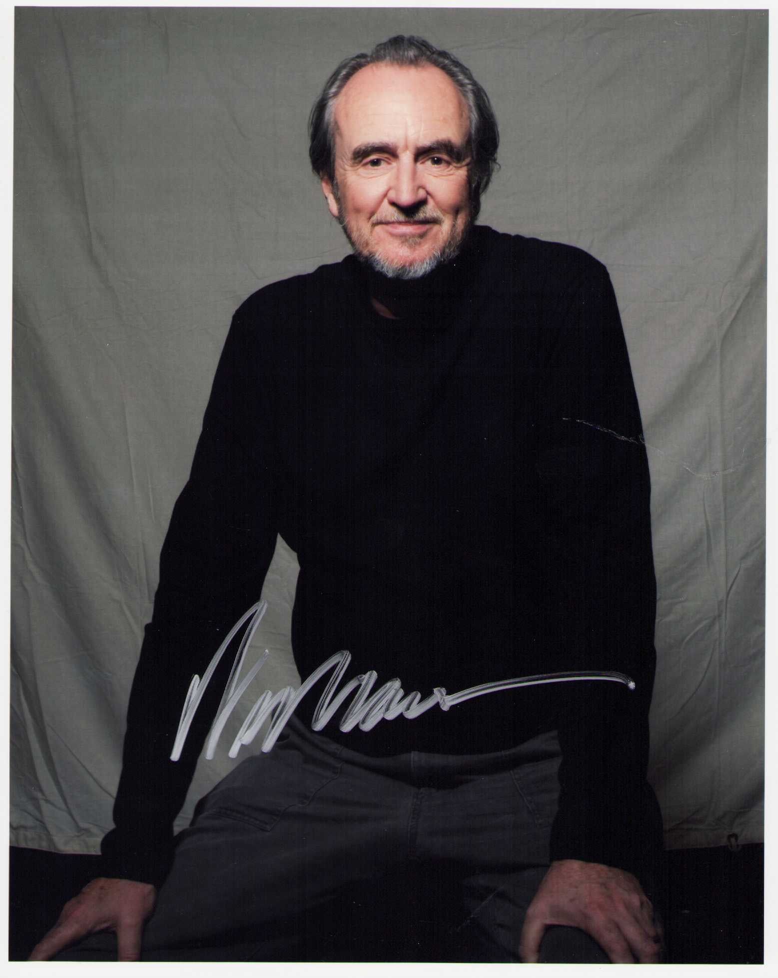 Wes Craven signed photograph (1 of 1)