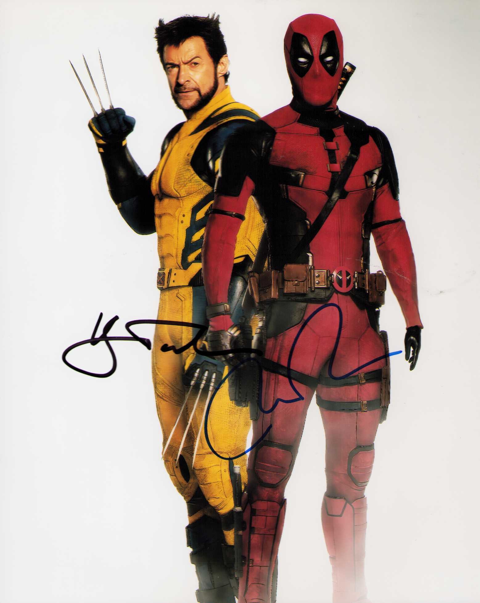 Wolverine and Deadpool signed photograph (1 of 1)
