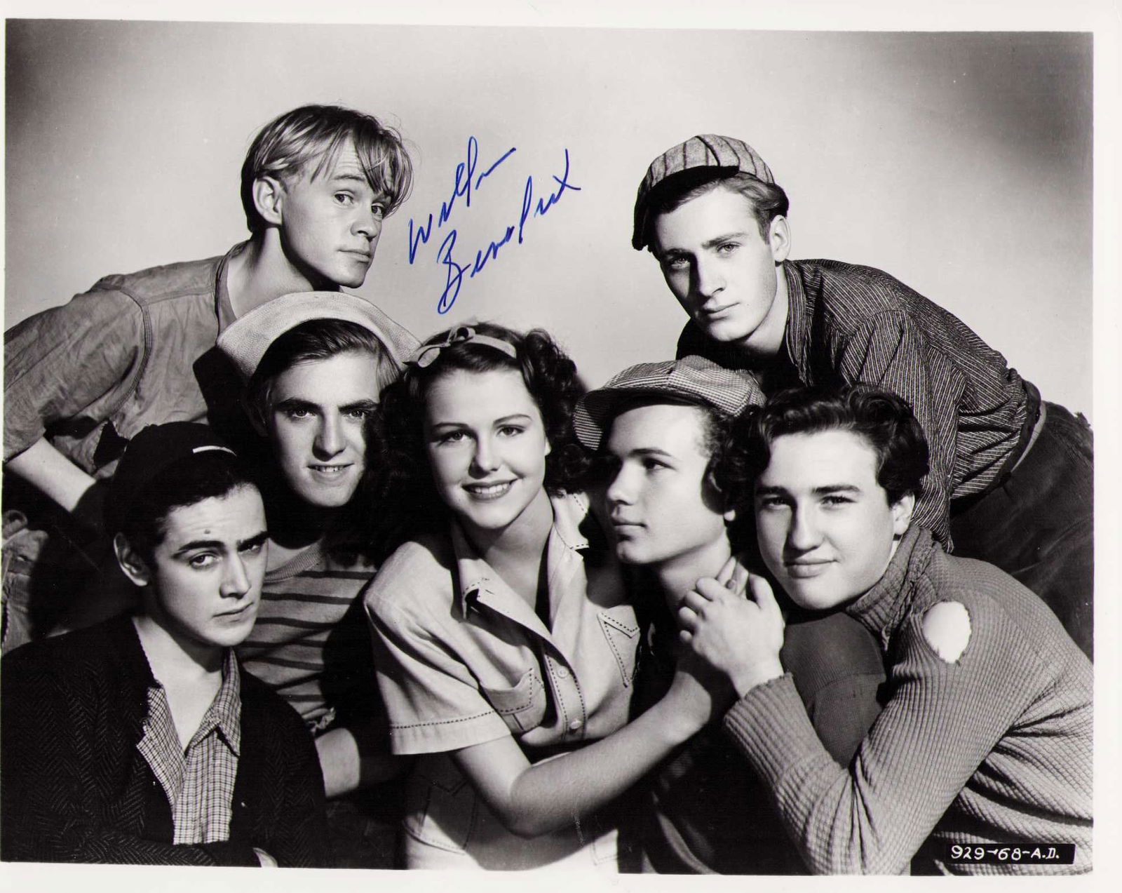 William Benedict vintage signed photograph (1 of 1)