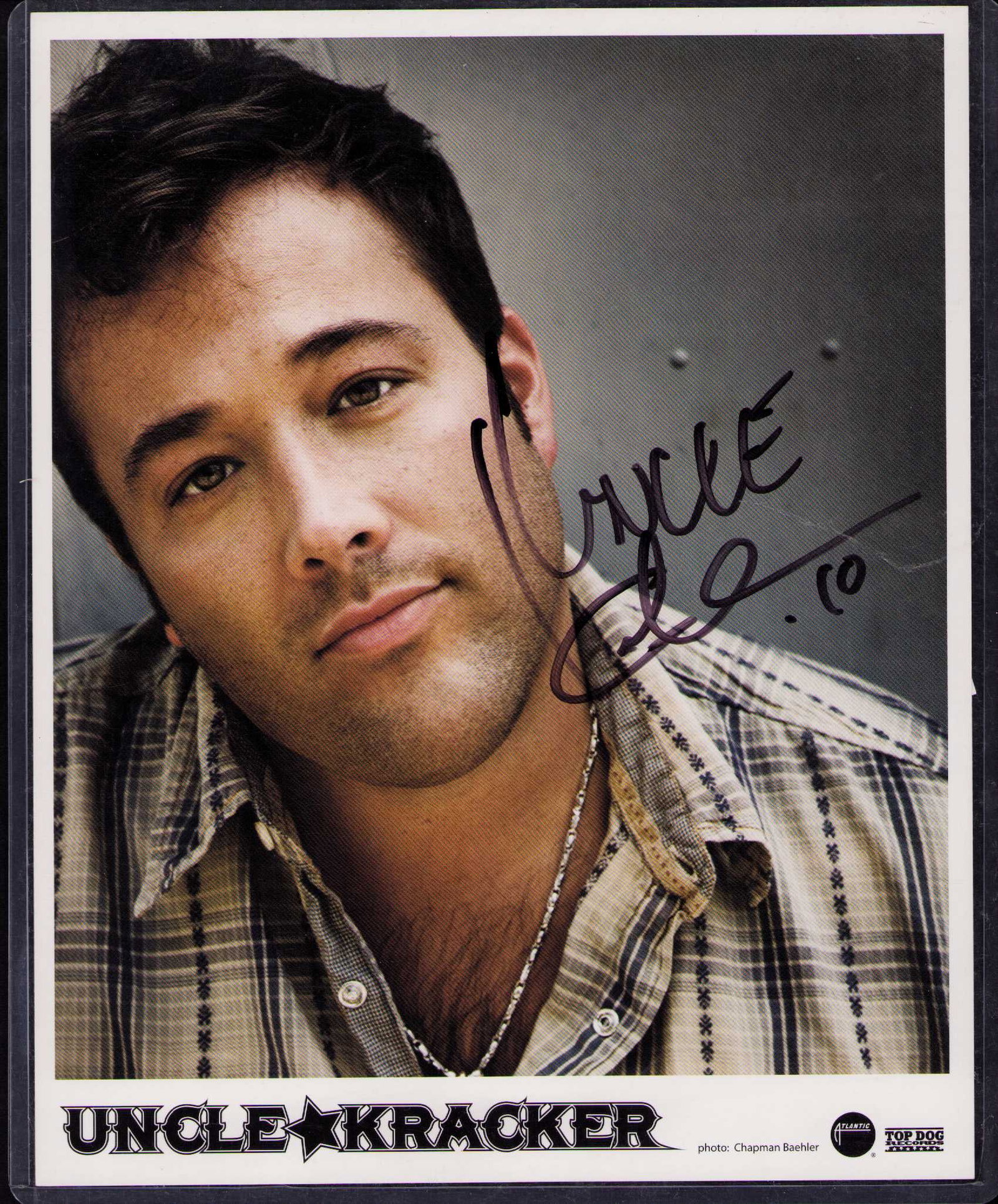 Uncle Kracker signed photograph JSA: JSA stickered carded on back of singer 8x10 Certificate of AuthenticityEVERY item in this auction comes with at minimum one fully illustrated and serial numbered COA signed by the worlds leading authe