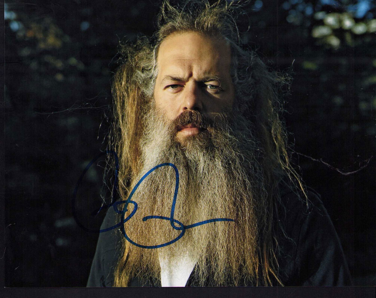 Rick Rubin signed photograph: Def Jam Records founder formerly head of columbia Music rare look on Ebay he is 250.00 and up Certificate of AuthenticityEVERY item in this auction comes with at minimum one fully illustrated and seri