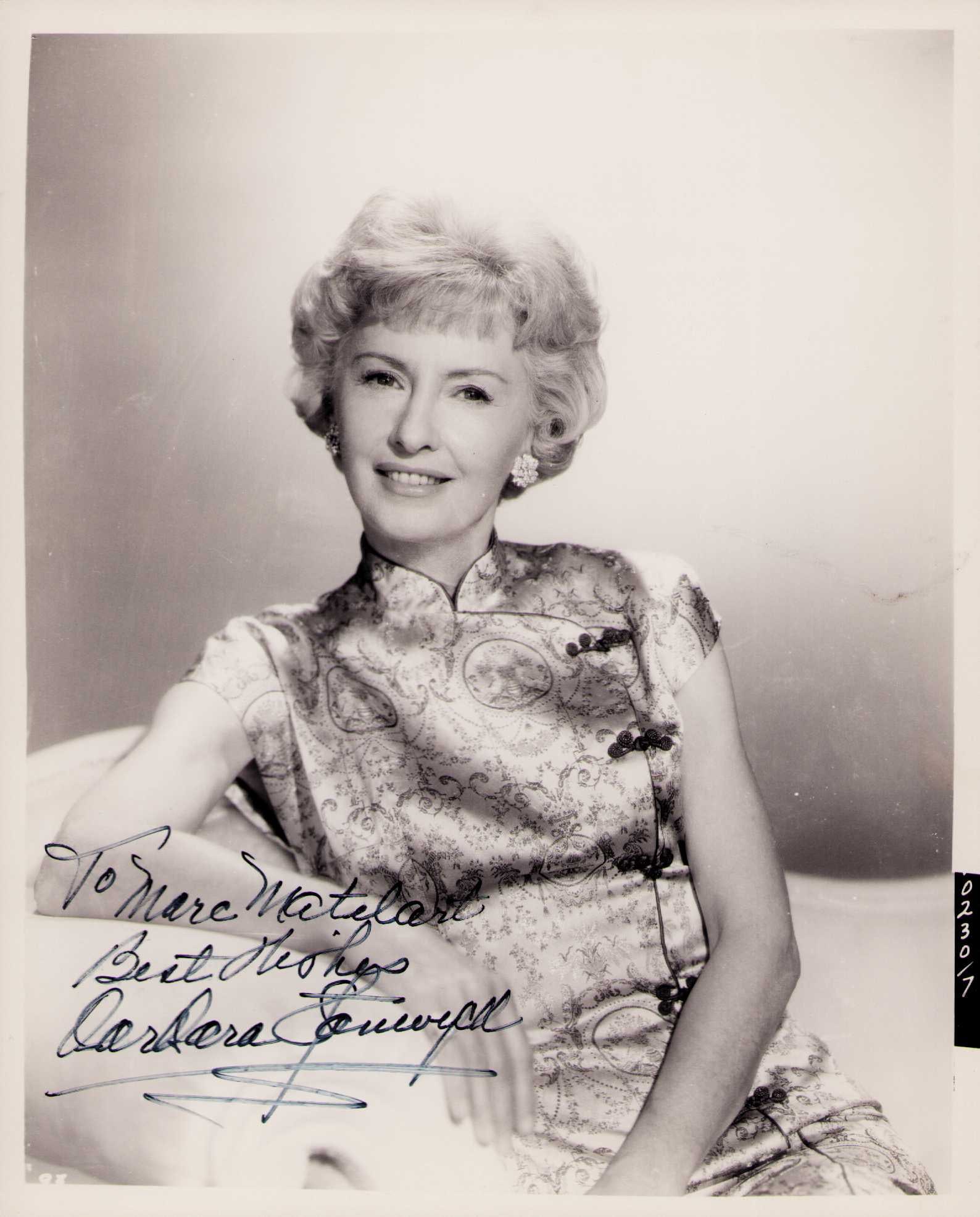 Barbara Stanwyck signed photograph (1 of 1)