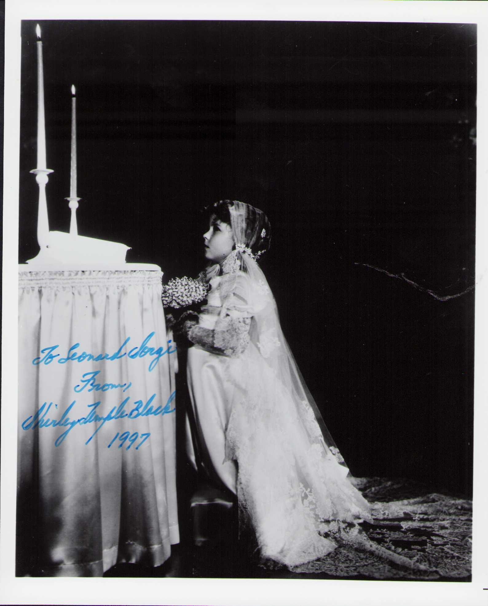 Shirley Temple signed photograph (1 of 1)