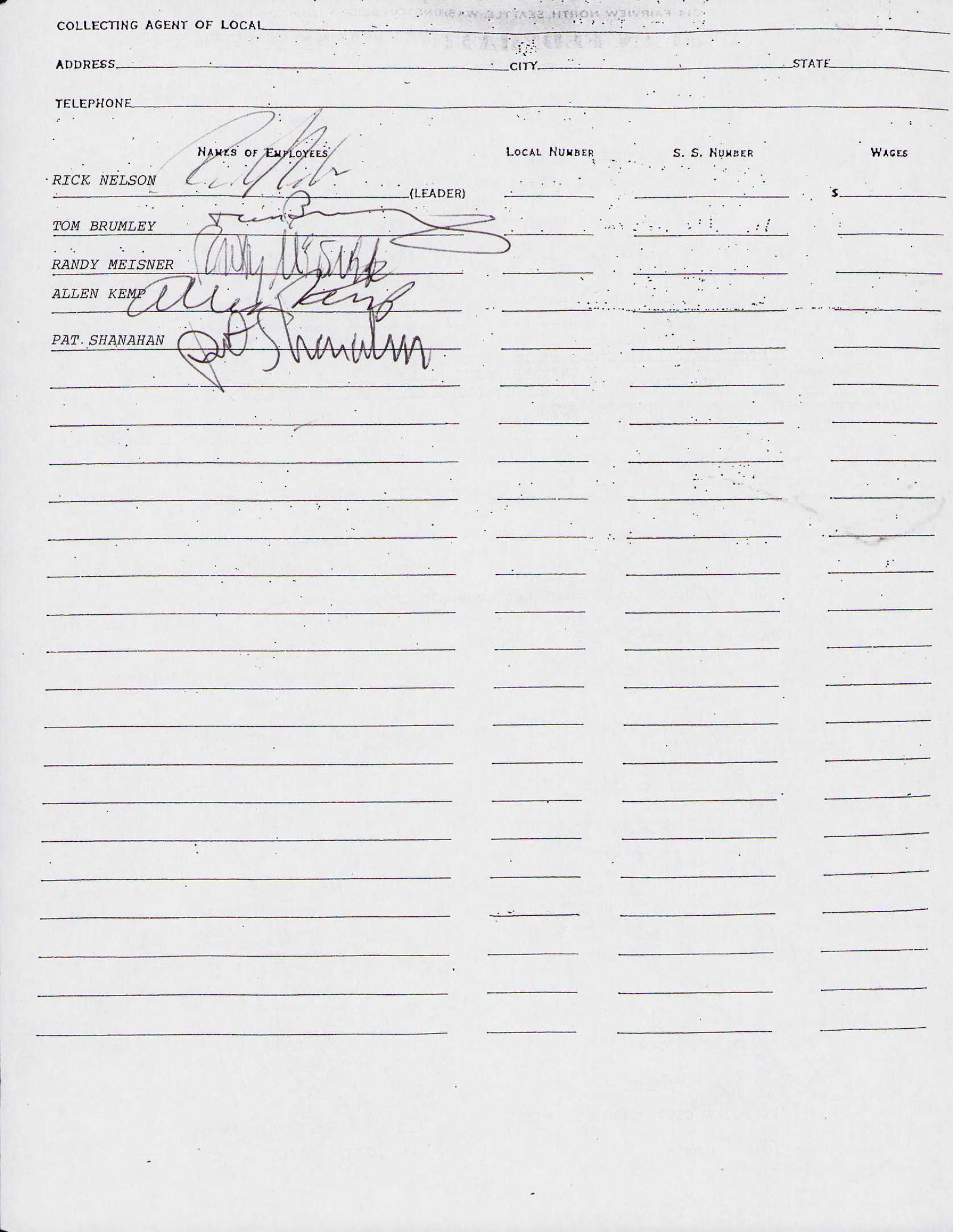 Rikcy Nelson signed contract - 2