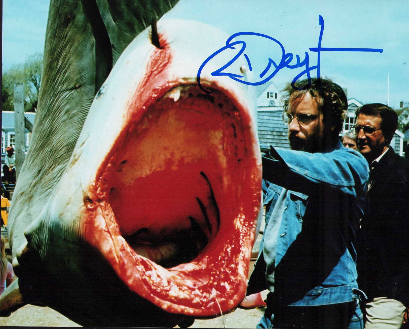 Richard Dreyfuss signed Jaws photograph (1 of 1)