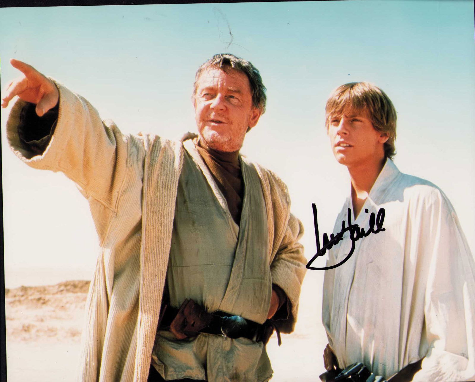 Mark Hamill signed Star Wars photograph (1 of 1)