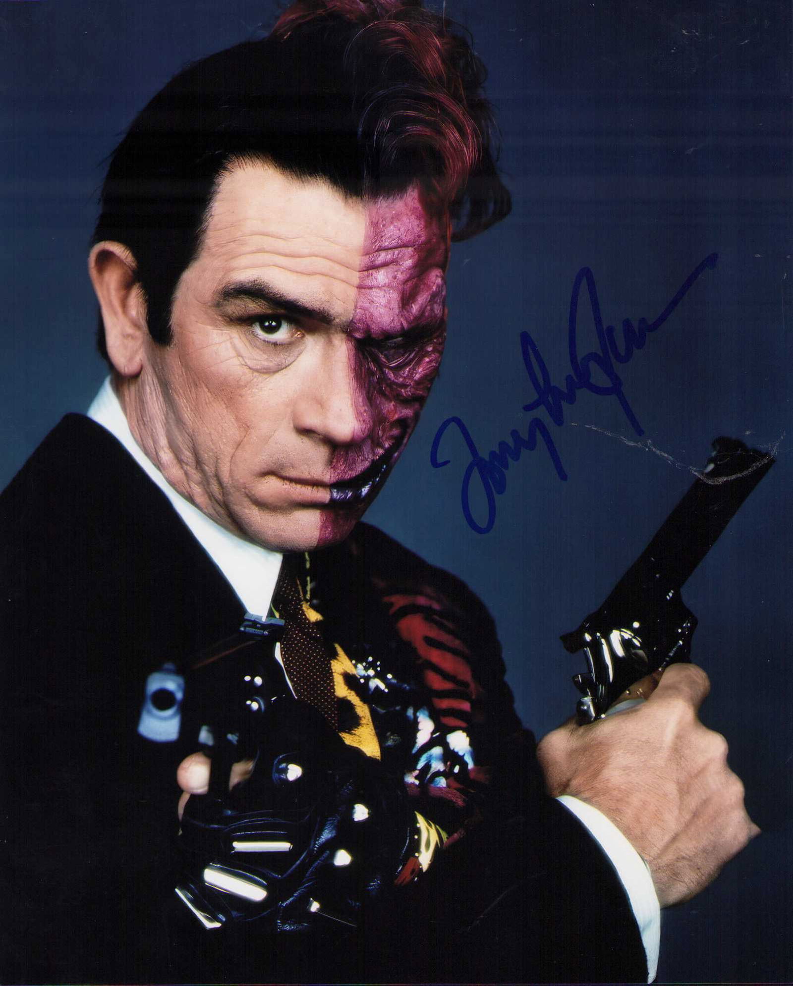 Tommy Lee Jones Batman signed photograph (1 of 1)