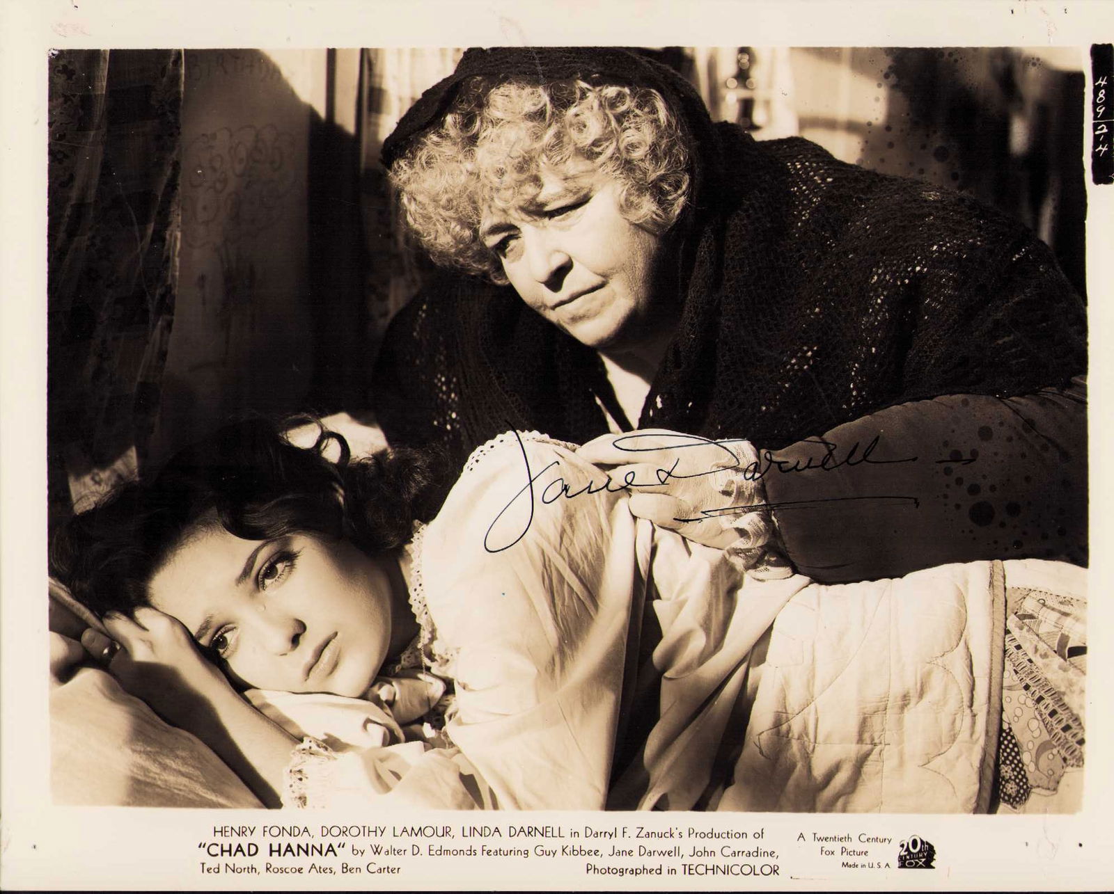 Jane Darwell rare signed photograph (1 of 1)