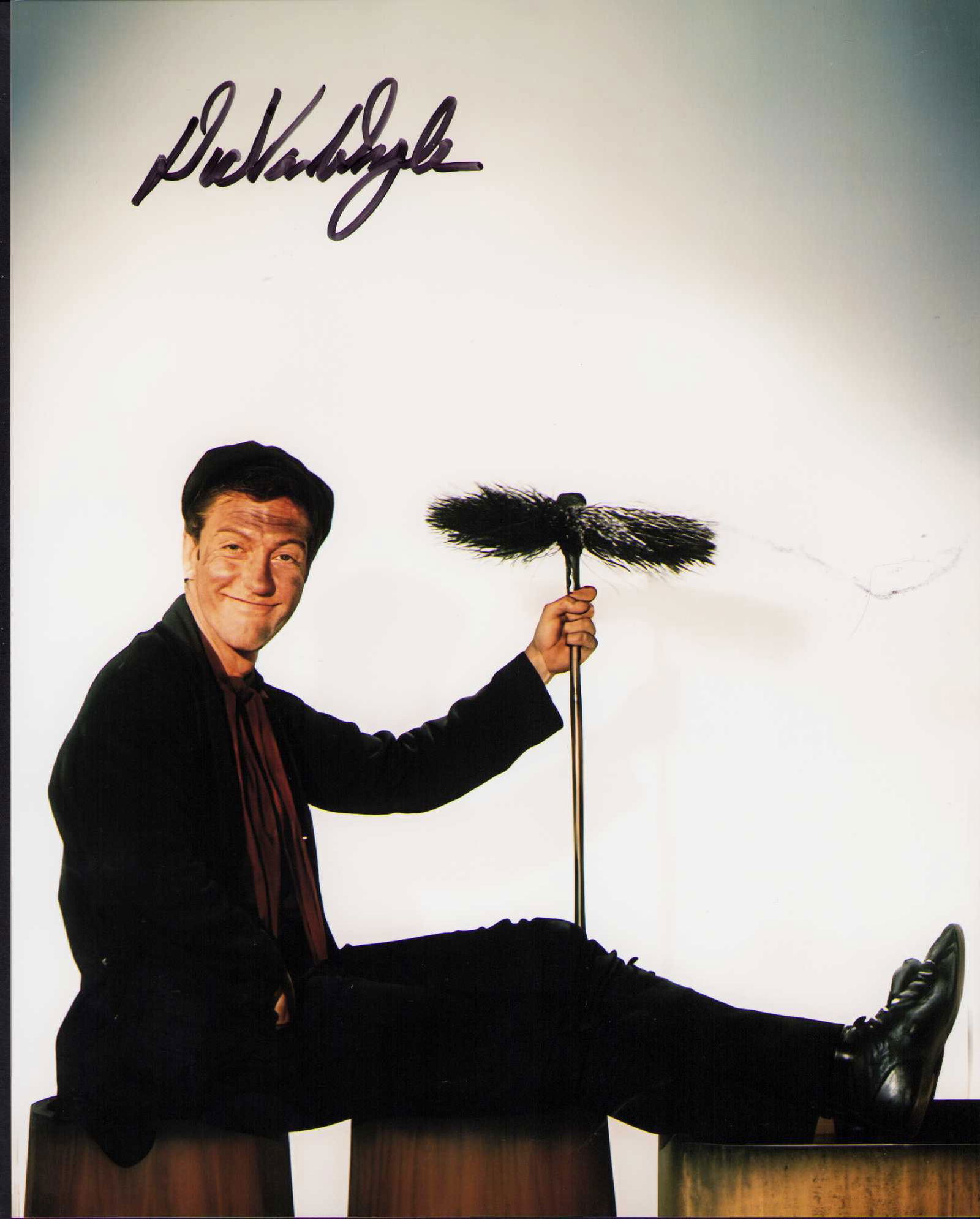 Dick Van Dyke signed photograph (1 of 1)